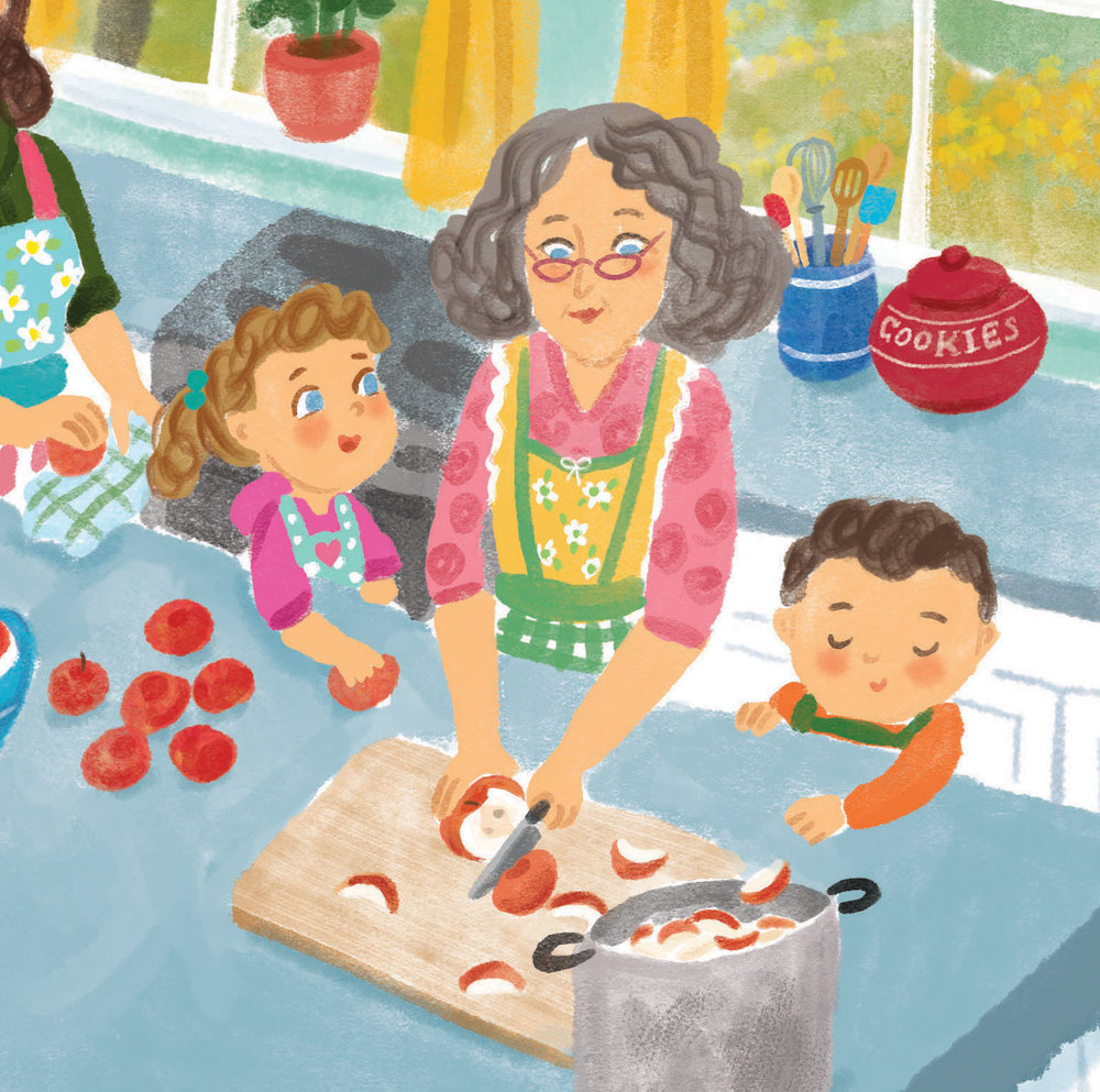celebrate-picture-books-picture-book-review-aplesauce-day-chopping-apples