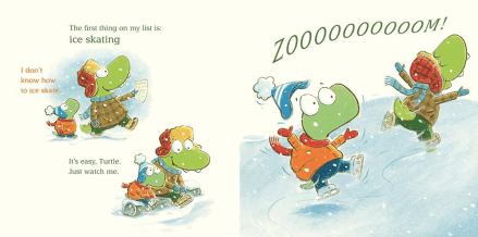 celebrate-picture-books-picture-book-review-croc-and-turtle-snow-fun-paper-skating