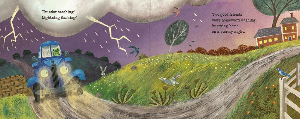 celebrate-picture-books-picture-book-review-good-night-little-blue-truck-storm