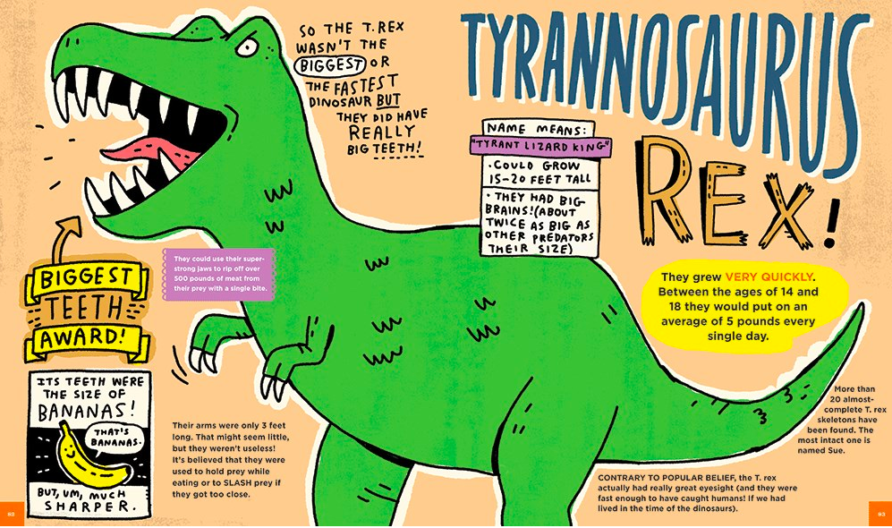 celebrate-picture-books-picture-book-review-everything-awesome-about-dinosaurs-t-rex