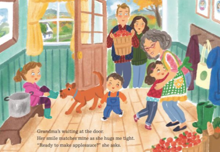 celebrate-picture-books-picture-book-review-aplesauce-day-grandma's-house