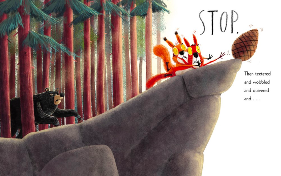 celebrate-picture-books-picture-book-review-the-squirrels-who-squabbled-cliff