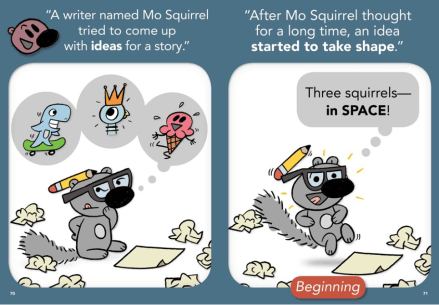 celebrate-picture-books-picture-book-review-who-is-the-mystery-squirrel-making-a-book