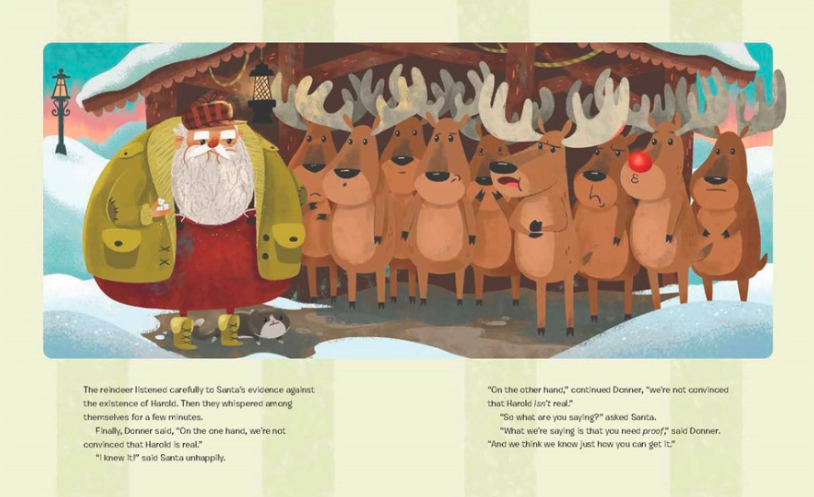 celebrate-picture-books-picture-book-review-the-day-santa-stopped-believing-in-harold-reindeer