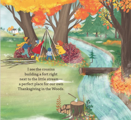 celebrate-picture-books-picture-book-review-thanksgiving-in-the-woods-fort