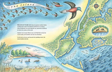celebrate-picture-books-picture-book-review-manhattan-mapping-the-story-of-an-island-beginning