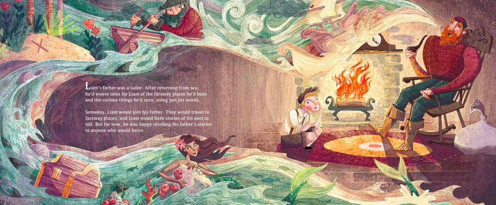 celebrate-picture-books-picture-book-review-the-traveler's-gift-father