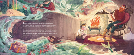 celebrate-picture-books-picture-book-review-the-traveler's-gift-father