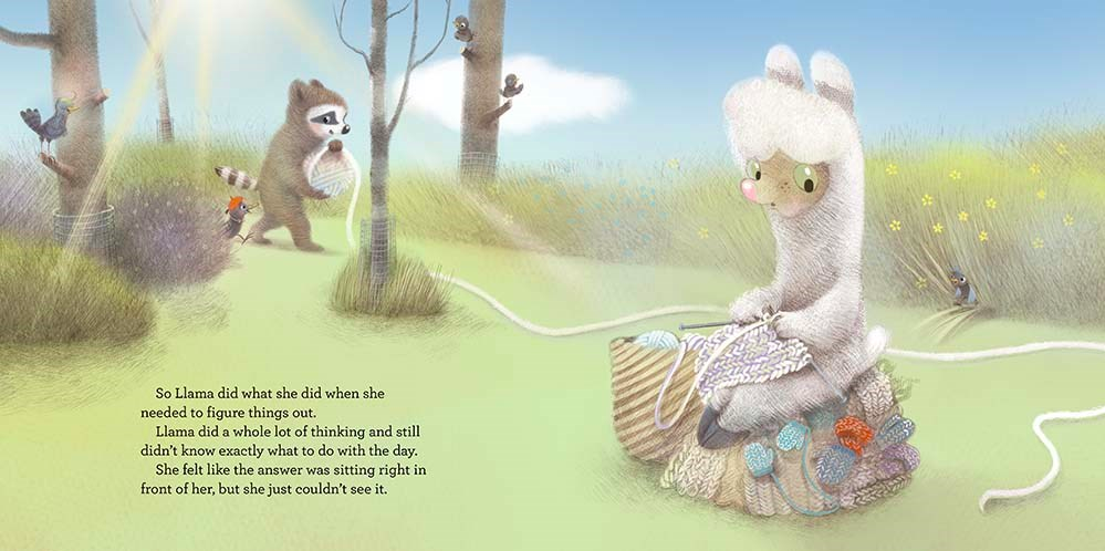 celebrate-picture-books-picture-book-review-crafty-llama-knitting