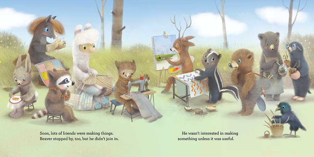 celebrate-picture-books-picture-book-review-crafty-llama-painting