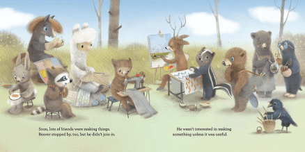 celebrate-picture-books-picture-book-review-crafty-llama-painting