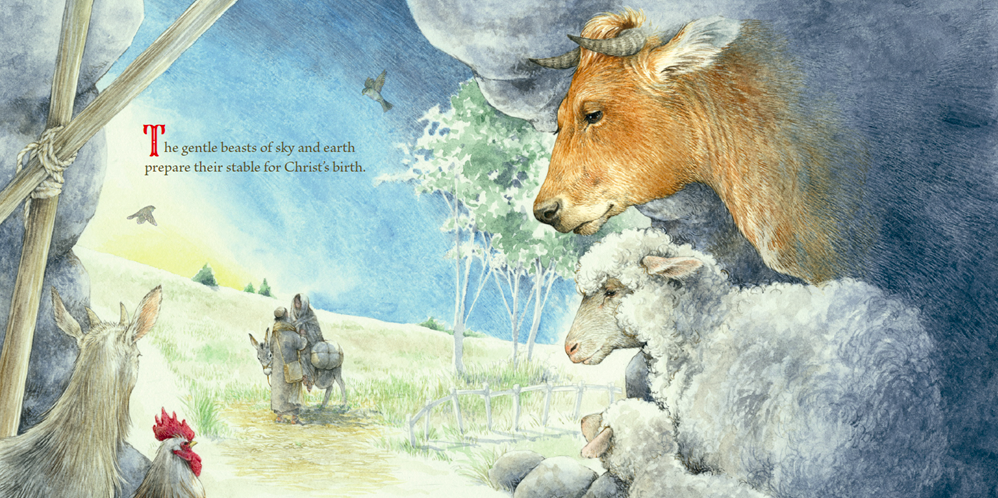 celebrate-picture-books-picture-book-review-the-gifts-of-the-animals-mary-and-joseph