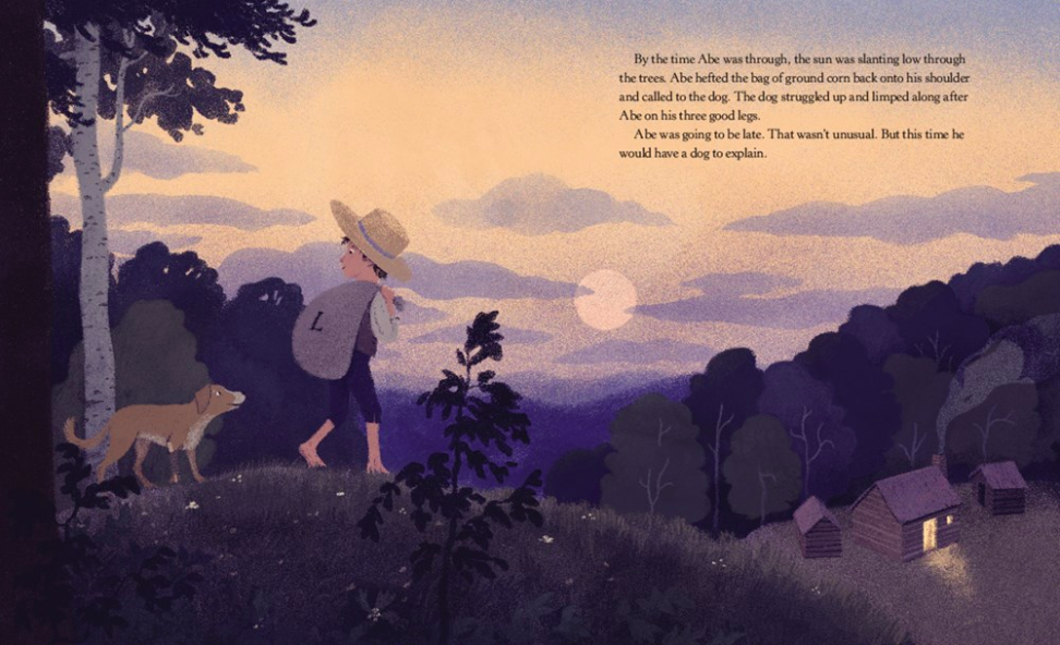 celebrate-picture-books-picture-book-review-honey-the-dog-who-saved-lincoln-late