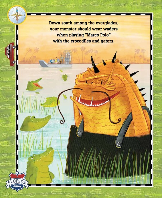 celebrate-picture-books-picture-book-review-travel-guide-for-monsters-everglades