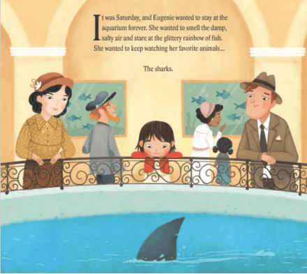celebrate-picture-books-picture-book-review-shark-lady-aquarium