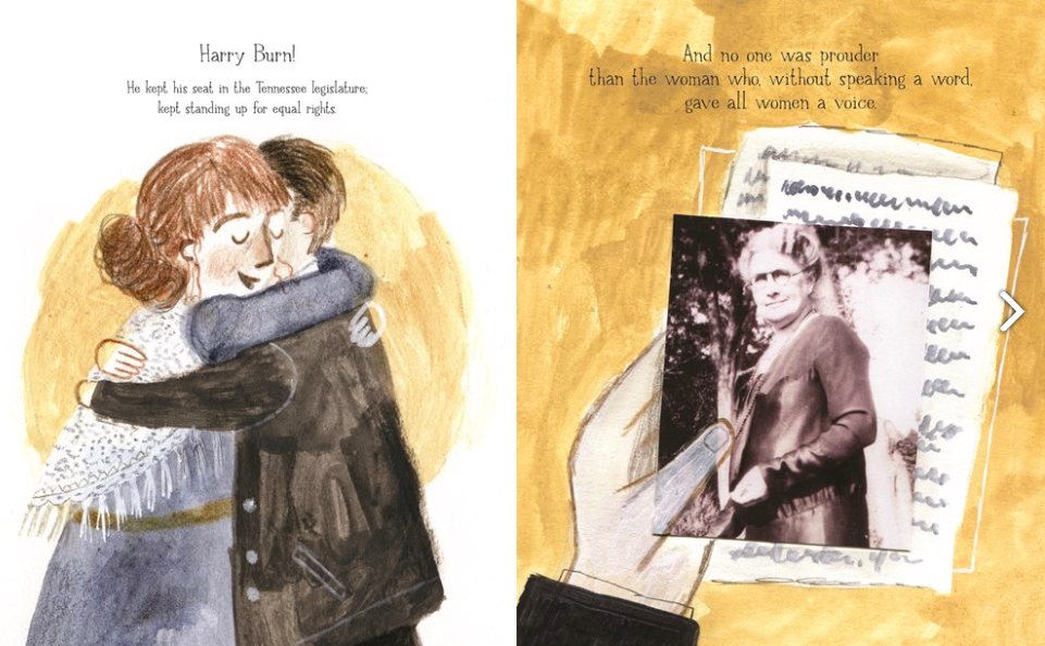 celebrate-picture-books-picture-book-review-the-vote-that-won-the-vote-Harry-Burn