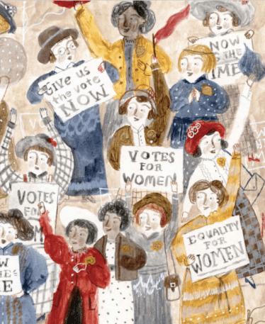 celebrate-picture-books-picture-book-review-the-vote-that-won-the-vote-suffragettes
