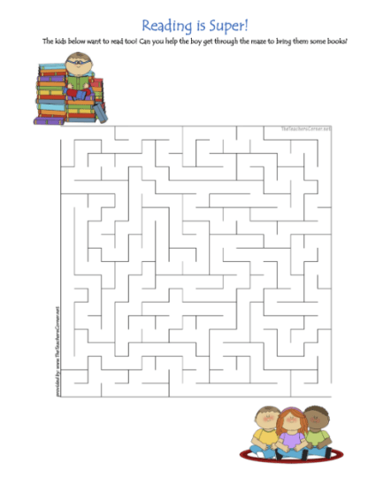 celebrate-picture-books-picture-book-review-reading-is-super-maze