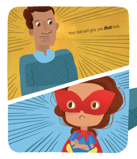 celebrate-picture-books-picture-book-review-superheroes-don't-babysit-that-look