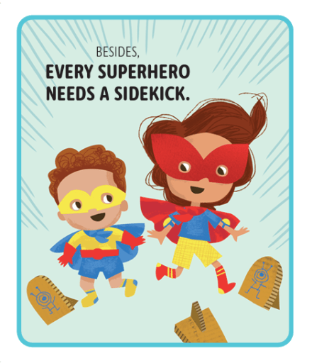 celebrate-picture-books-picture-book-review-superheroes-don't-babysit-sidekick