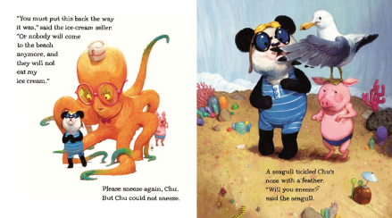 celebrate-picture-books-picture-book-review-chu's-day-at-the-beach-sneeze