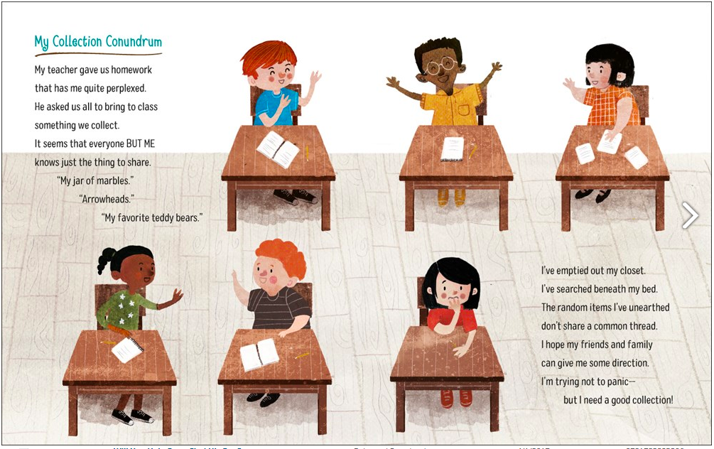 celebrate-picture-books-picture-book-review-finding-treasure-a-collection-of-collections-classroom