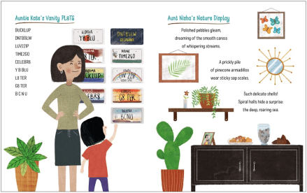 celebrate-picture-books-picture-book-review-finding-treasure-a-collection-of-collections-auntie-kate