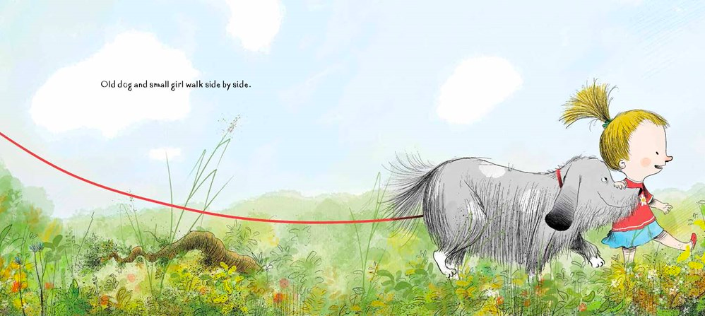 celebrate-picture-books-picture-book-review-this-old-dog-side-by-side