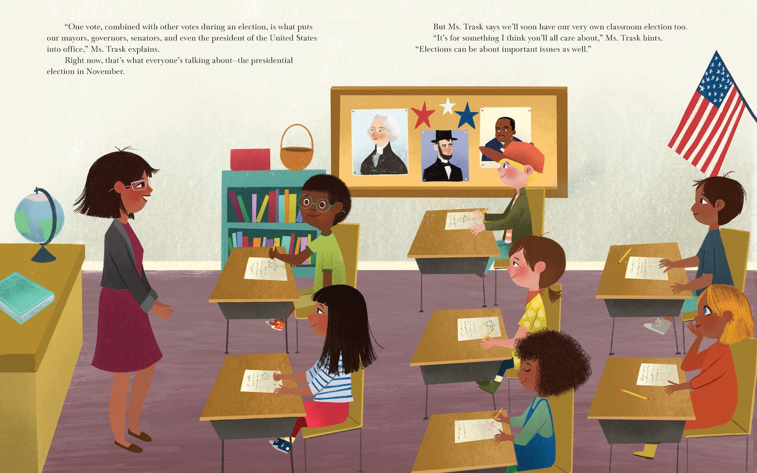 celebrate-picture-books-picture-book-review-a-vote-is-a-powerful-thing-Ms-Trask