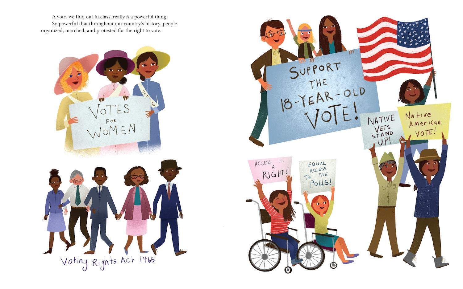 celebrate-picture-books-picture-book-review-a-vote-is-a-powerful-thing-voting