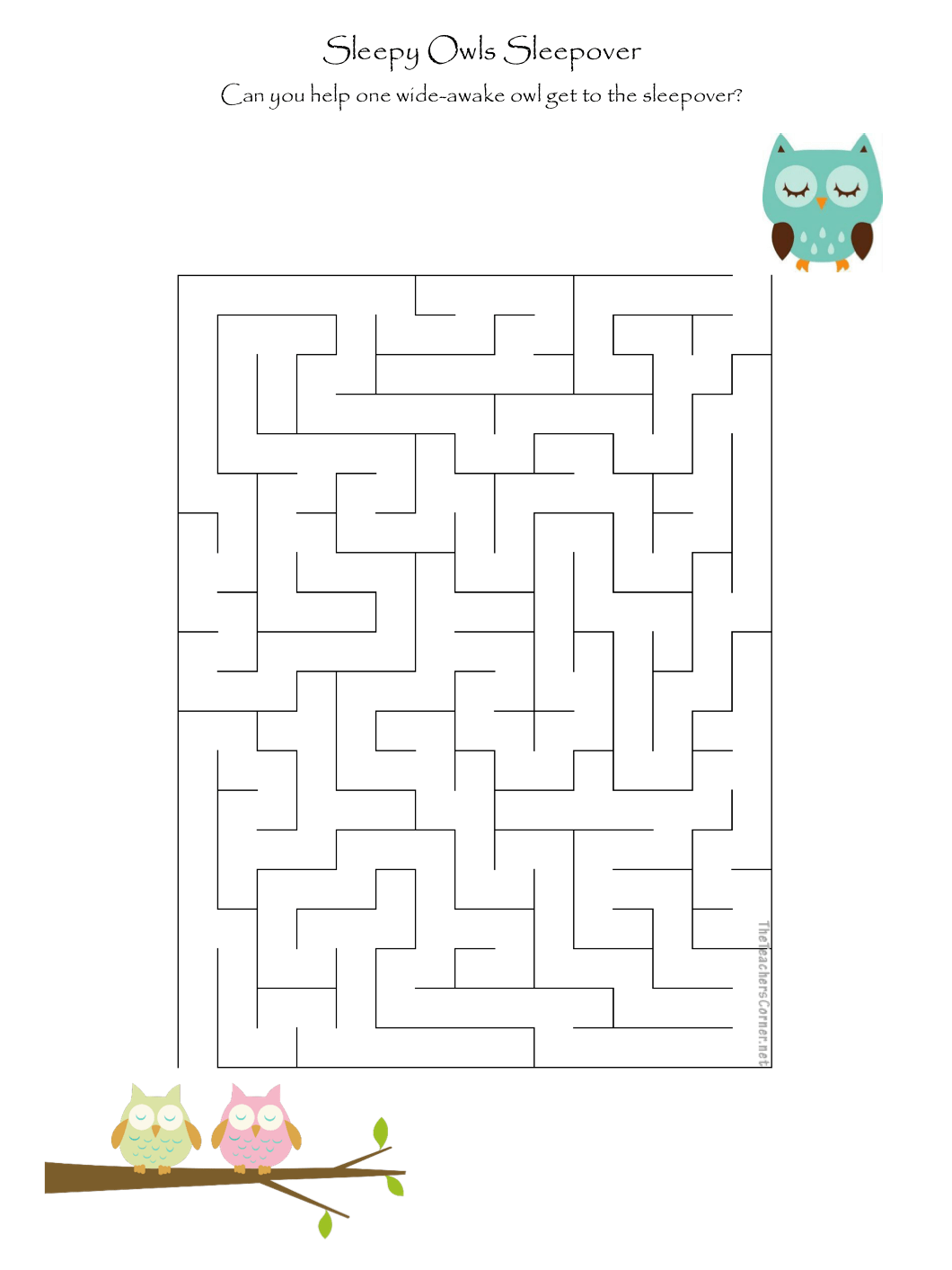 celebrate-picture-books-picture-book-review-sleepy-owls-maze