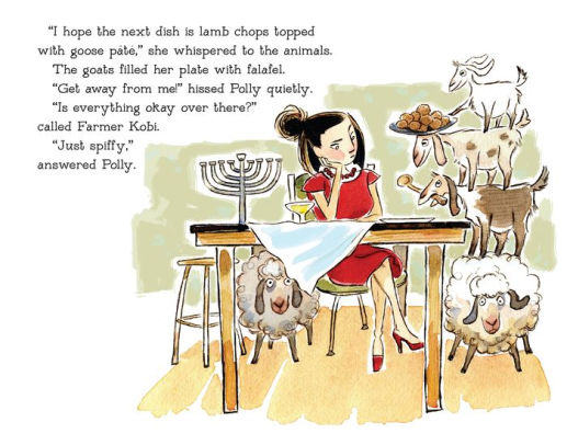 celebrate-picture-books-picture-book-review-farmer-kobi's-hanukkah-match-lamb-chops-topped-with-goose-pate