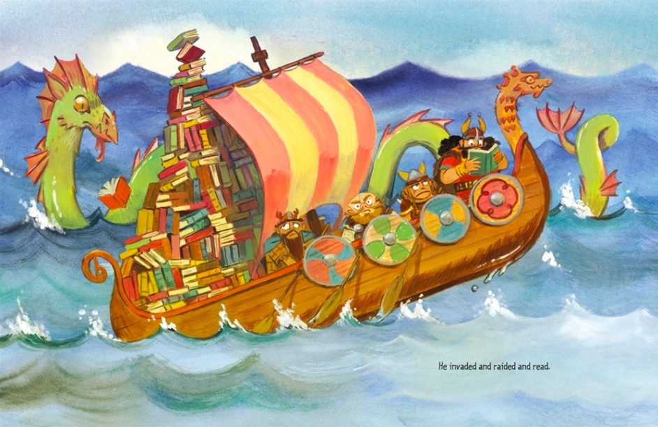 celebrate-picture-books-picture-book-review-ronan-the-librarian-sailing