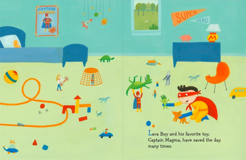 celebrate-picture-books-picture-book-review-ten-steps-to-flying-like-a-superhero-bedroom