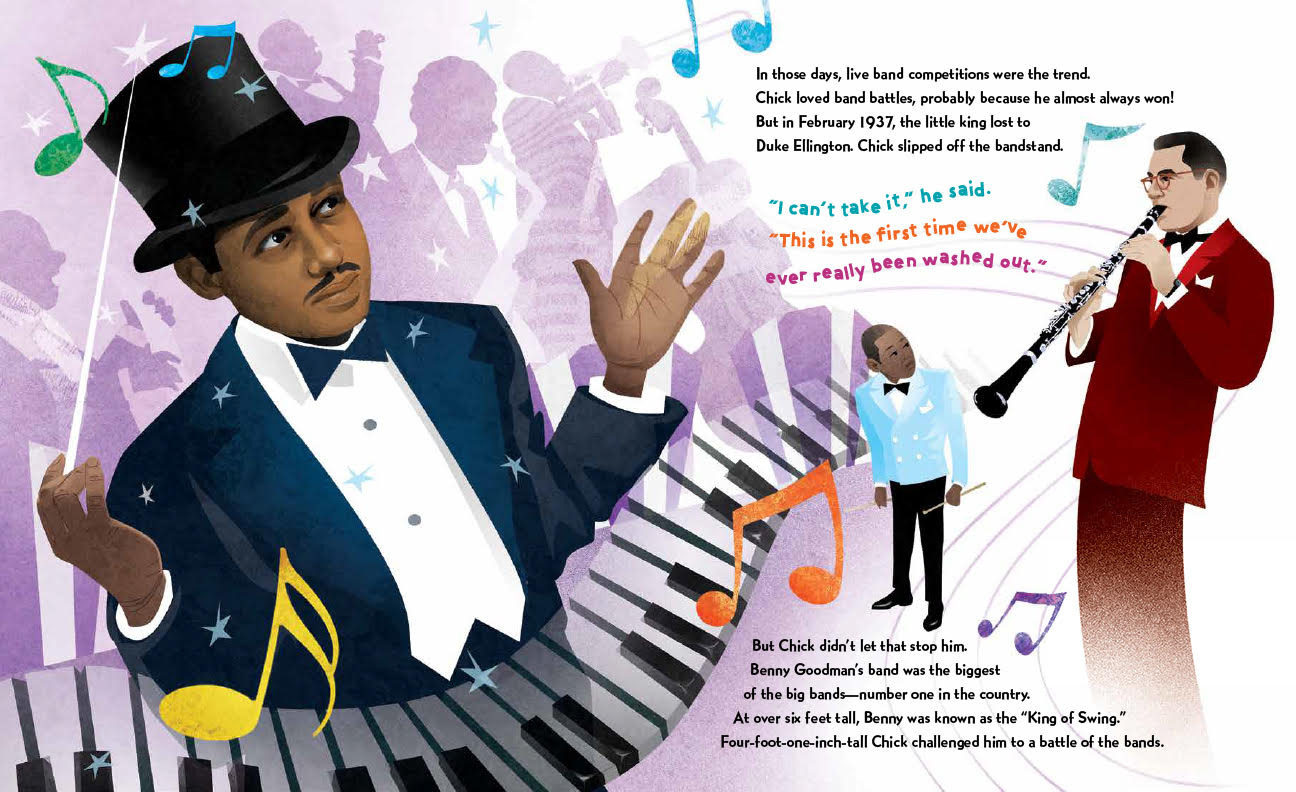 celebrate-picture-books-picture-book-review-stompin'-at-the-savoy-band-battle