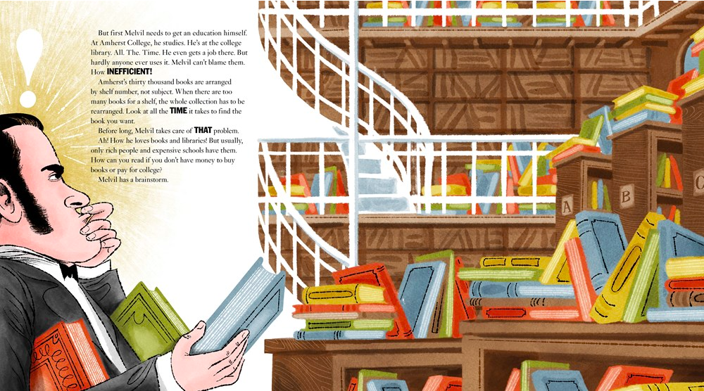 celebrate-picture-books-picture-book-review-melvil-dewey-disorganization