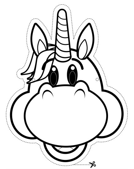 celebrate-picture-books-picture-book-review-first-day-of-unicorn-school-unicorn-mask