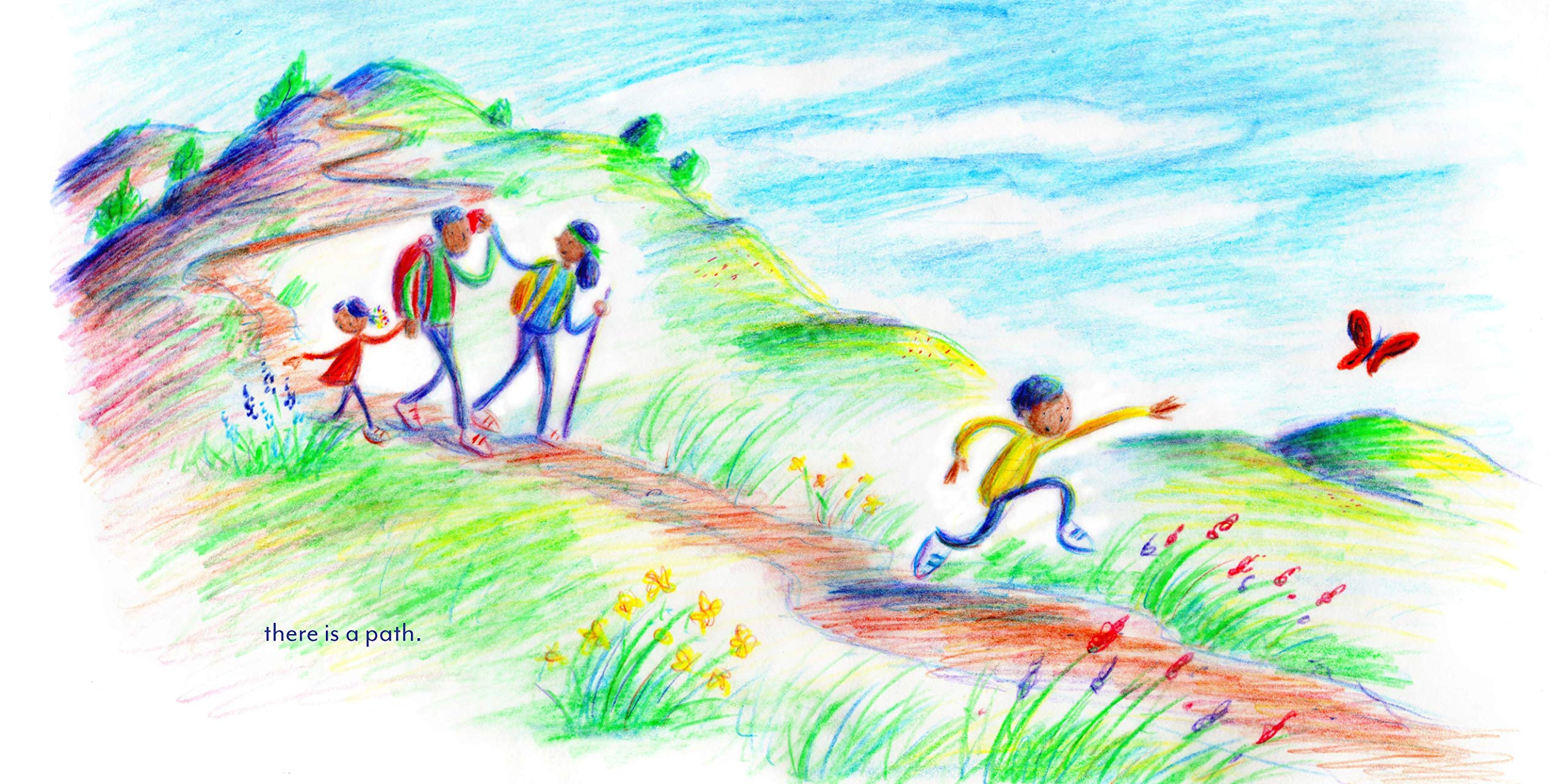 celebrate-picture-books-picture-book-review-there-is-a-rainbow-path