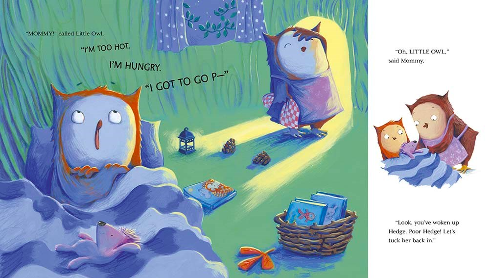 celebrate-picture-books-picture-book-review-little-owl's-bedtime-mommy