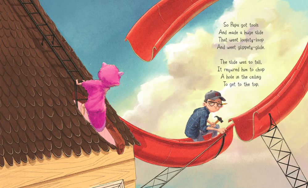 celebrate-picture-books-picture-book-review-bobby-babinski's-bathtub-slide