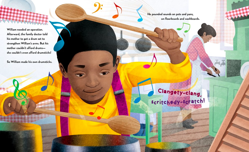 celebrate-picture-books-picture-book-review-stompin-at-the-savoy-pots-and-pans