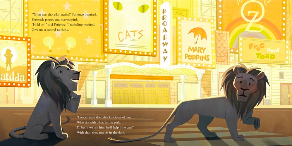 celebrate-picture-books-picture-book-review-where-is-our-library-Times-Square