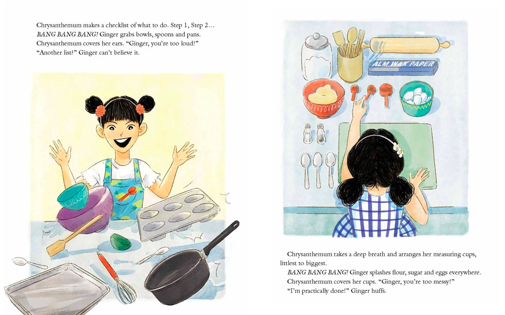 celebrate-picture-books-picture-book-review-ginger-and-chrysanthemum-utensils