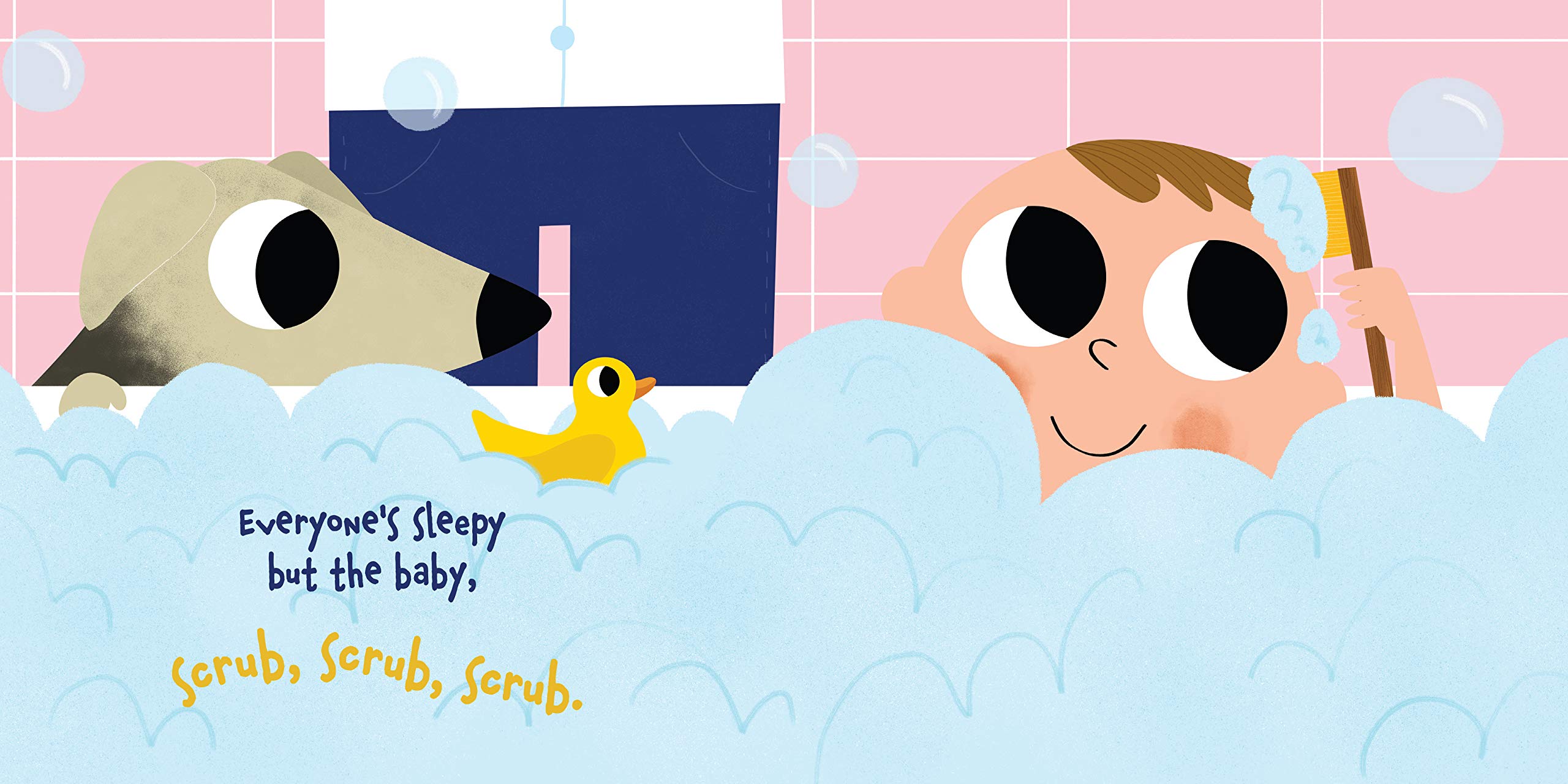celebrate-picture-books-picture-book-review-everyone's-sleepy-but-the-baby-bath
