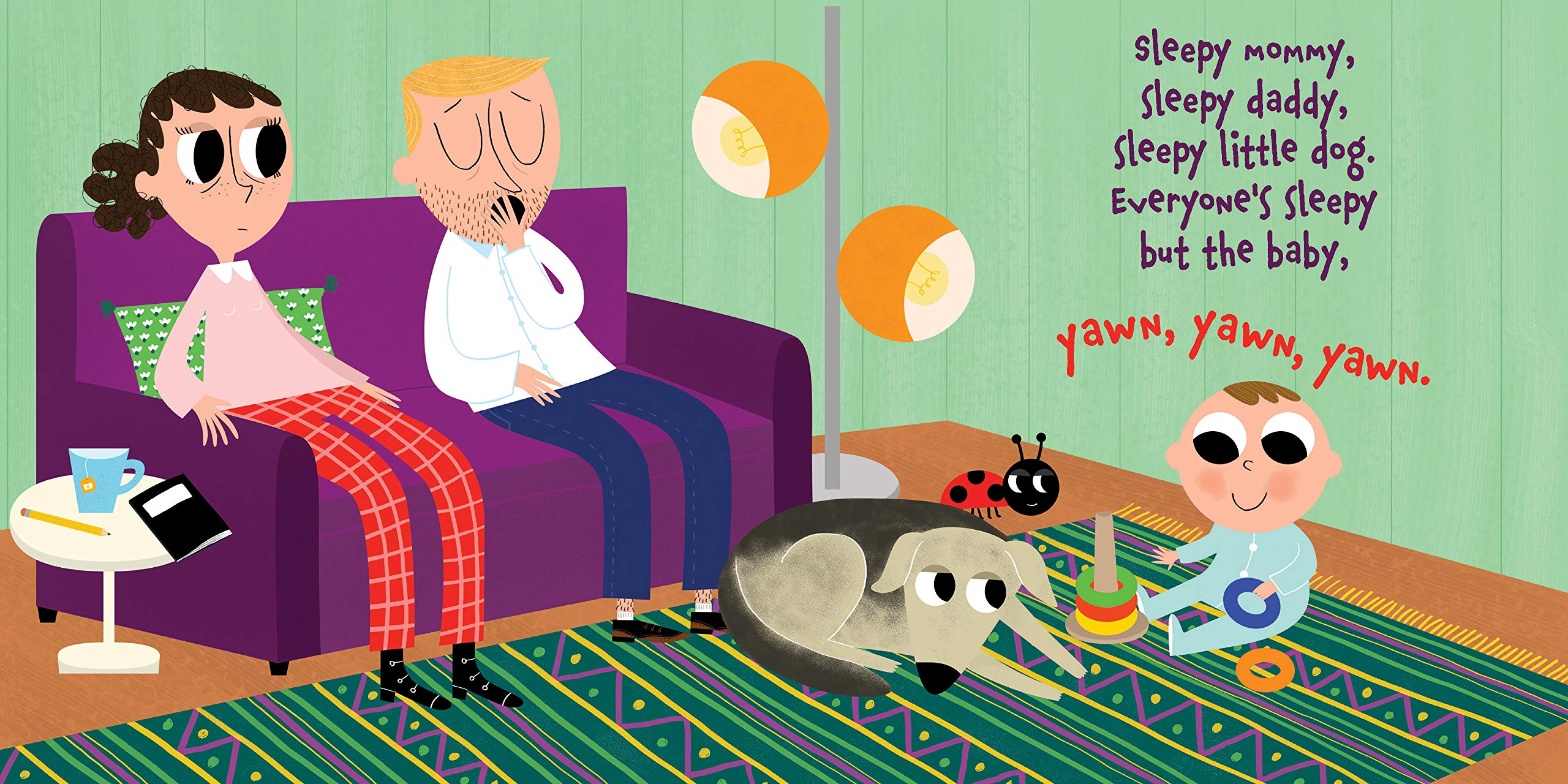 celebrate-picture-books-picture-book-review-everyone's-sleepy-but-the-baby-mom-and-dad