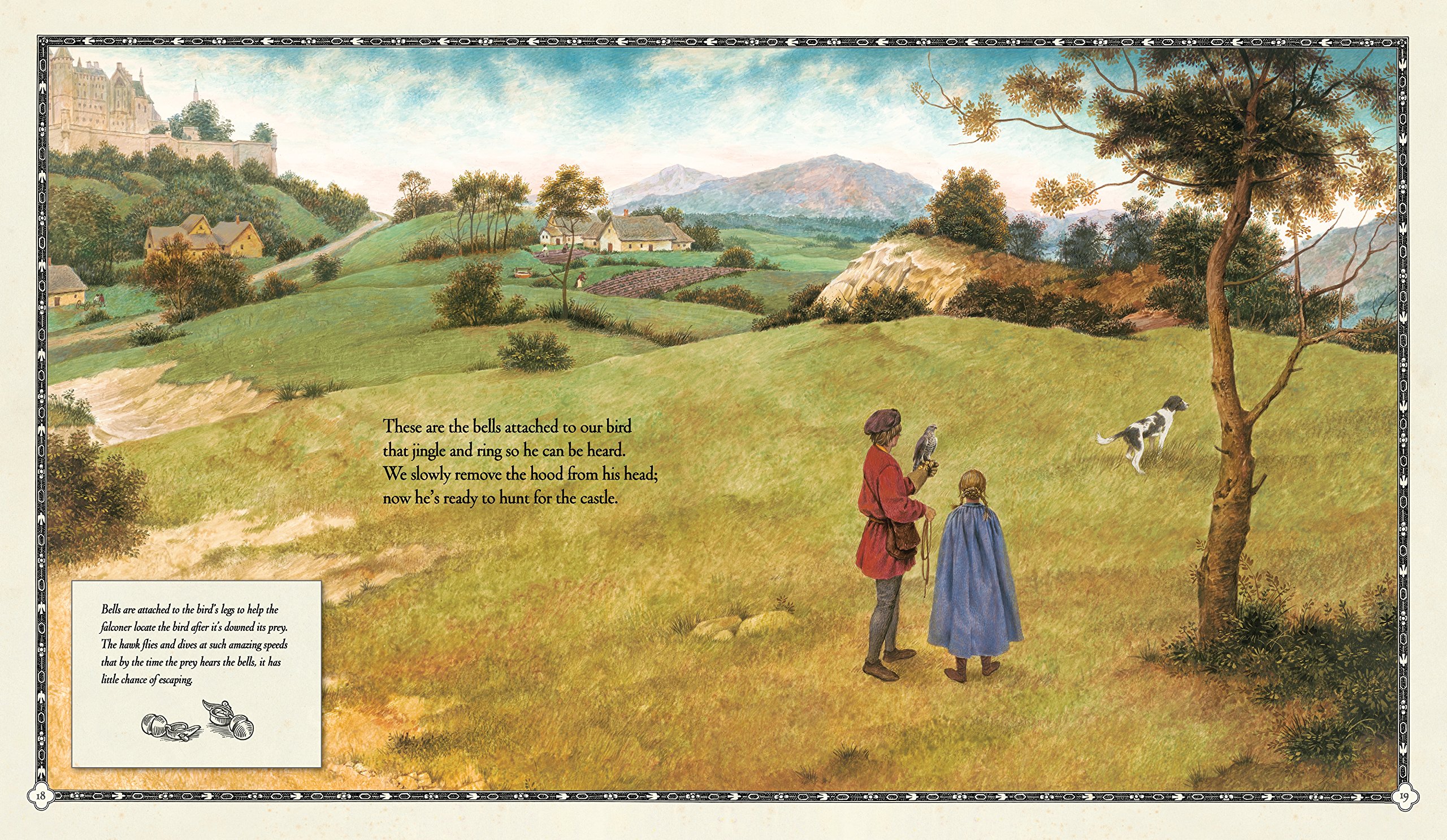 celebrate-picture-books-picture-book-review-the-hawk-of-the-castle-bells