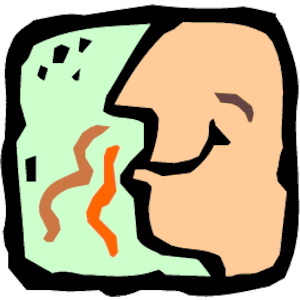 CPB - Nose Smelling Clipart