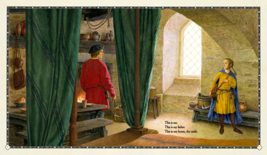 celebrate-picture-books-picture-book-review-the-hawk-of-the-castle-room