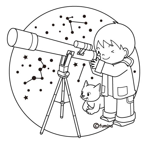 celebrate-picture-books-picture-book-review-astronomy-coloring-page-telescope