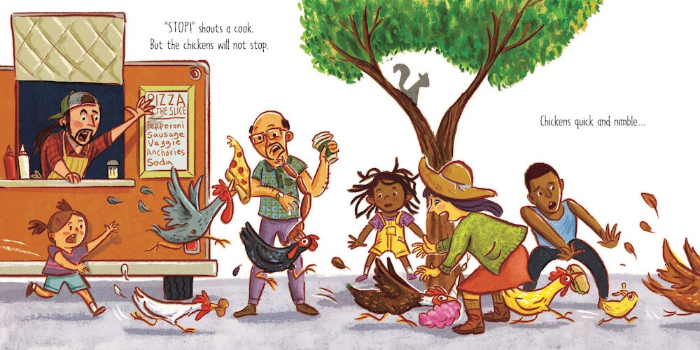 celebrate-picture-books-picture-book-review-chickens-on-the-loose-food-truck